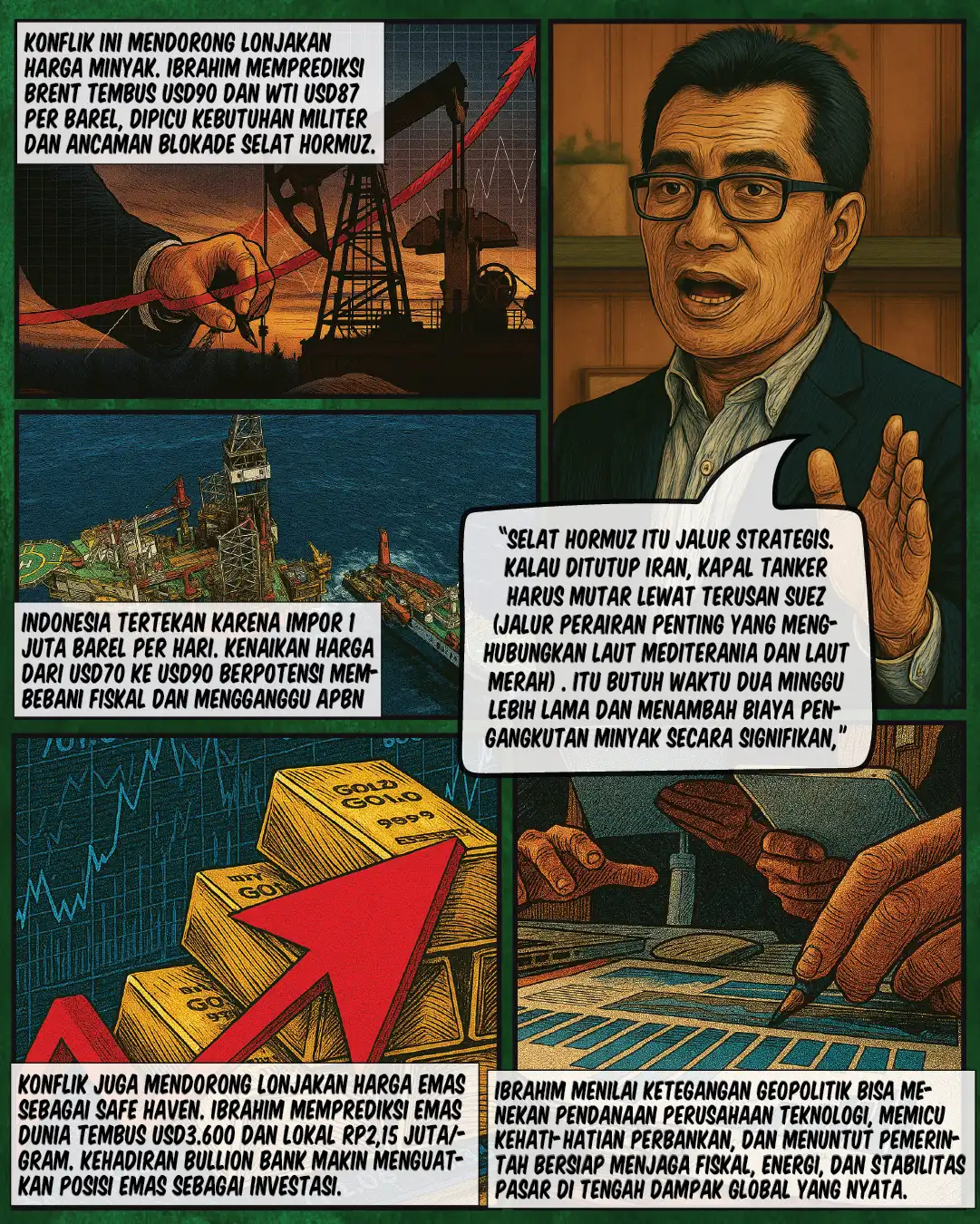 Gejolak Timur Tengah Guncang IHSG