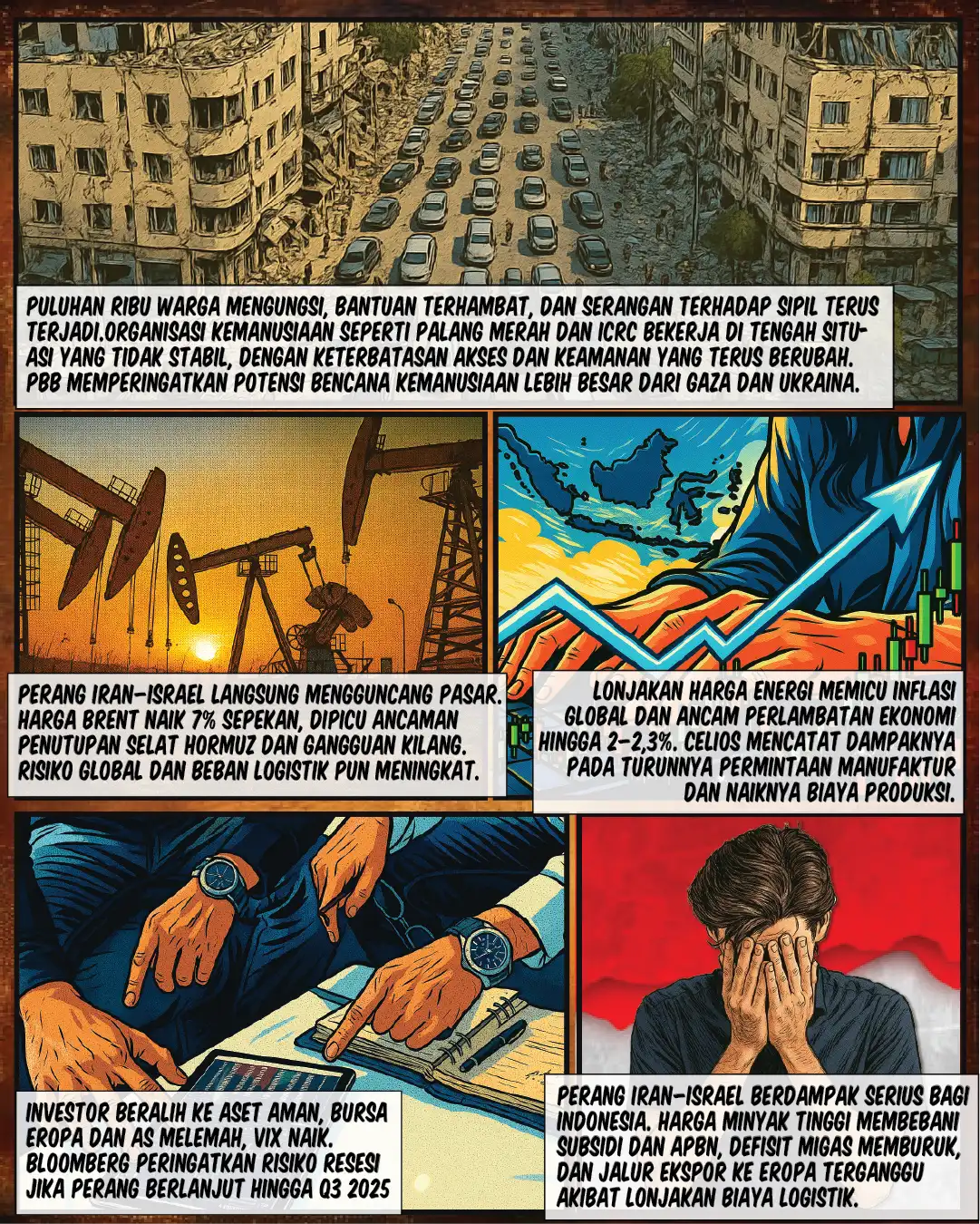 Krisis Global Akibat Iran–Israel