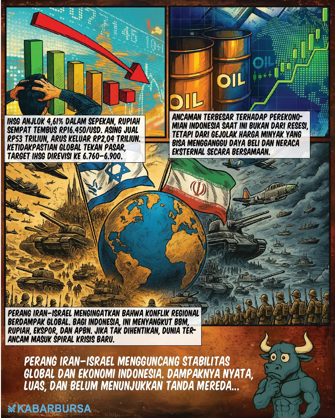 Krisis Global Akibat Iran–Israel