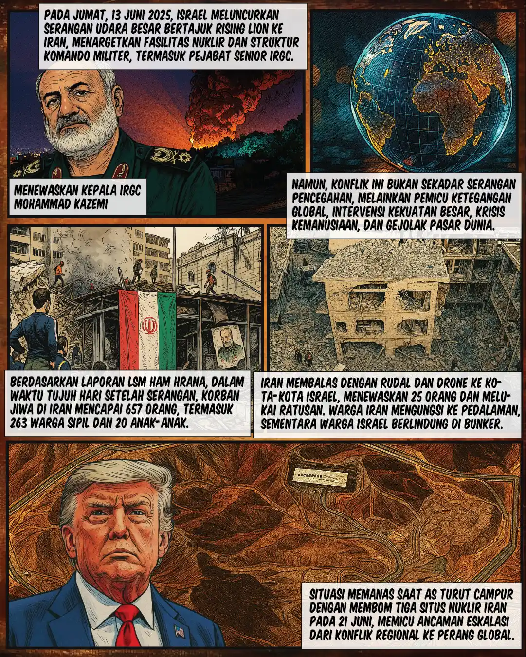 Krisis Global Akibat Iran–Israel