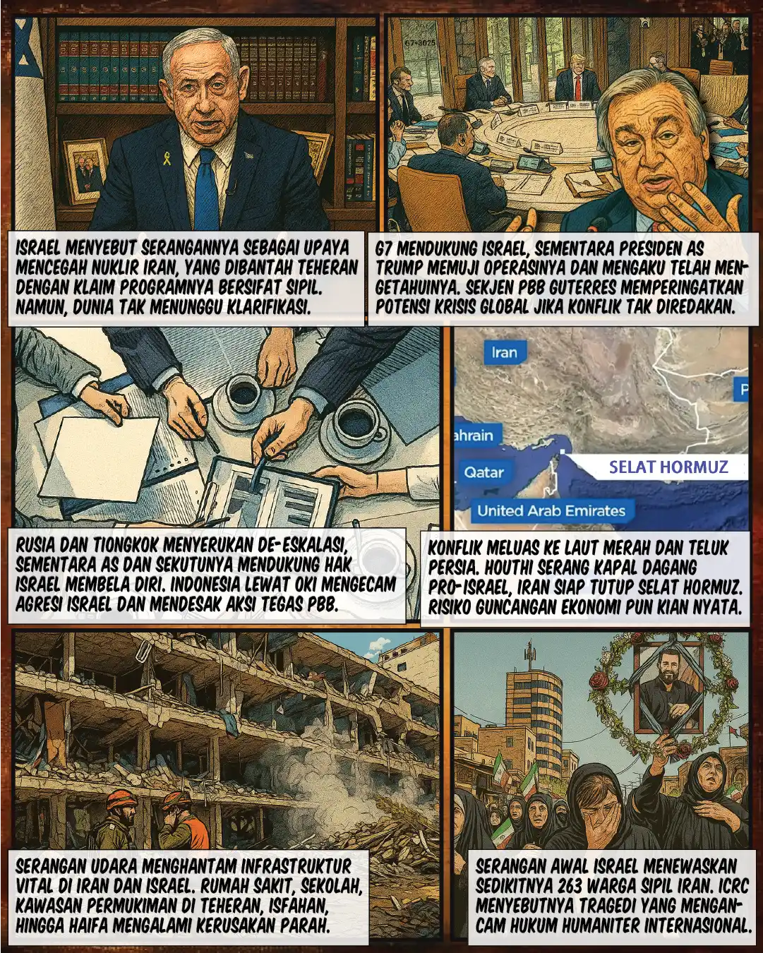 Krisis Global Akibat Iran–Israel