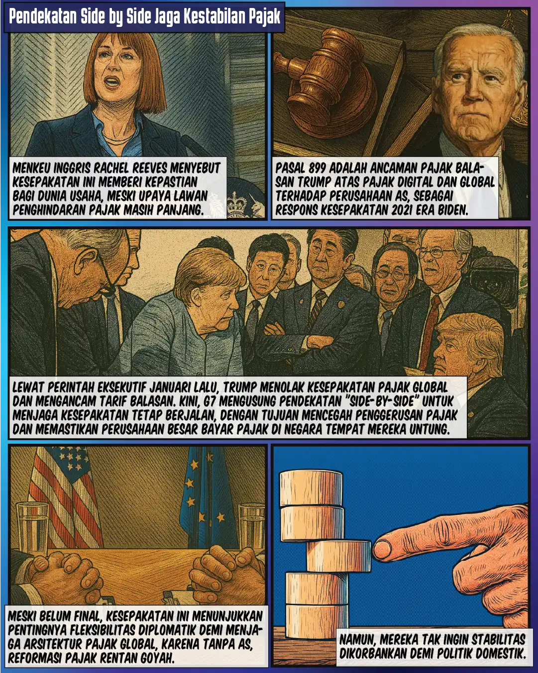 G7 dan AS Hapus Warisan Pajak Trump