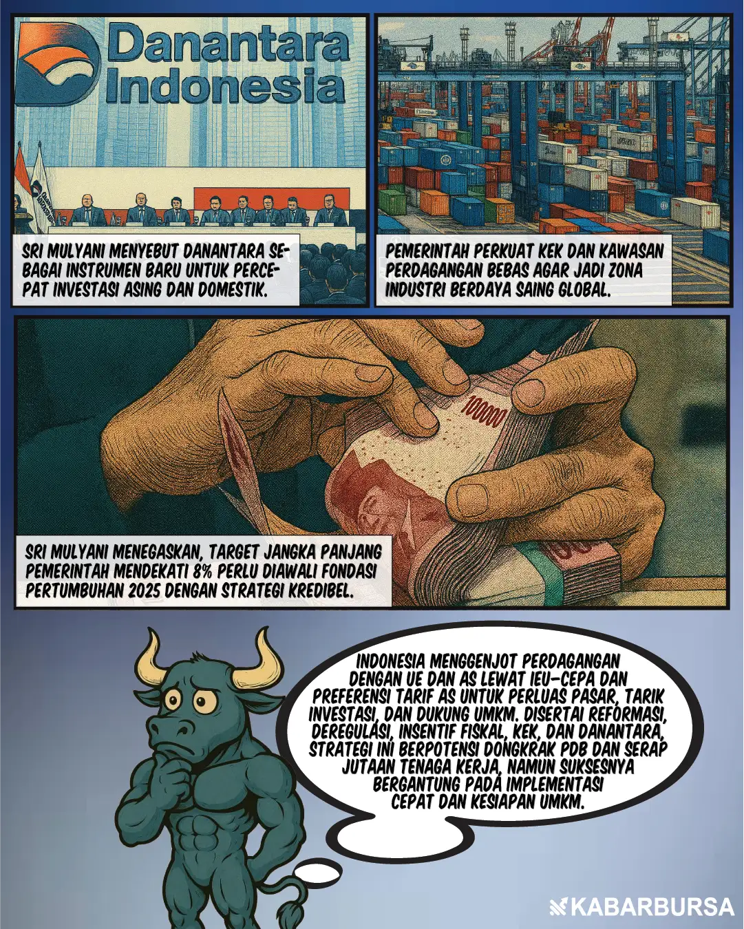 Perdagangan Ganda, Kunci Pertumbuhan RI