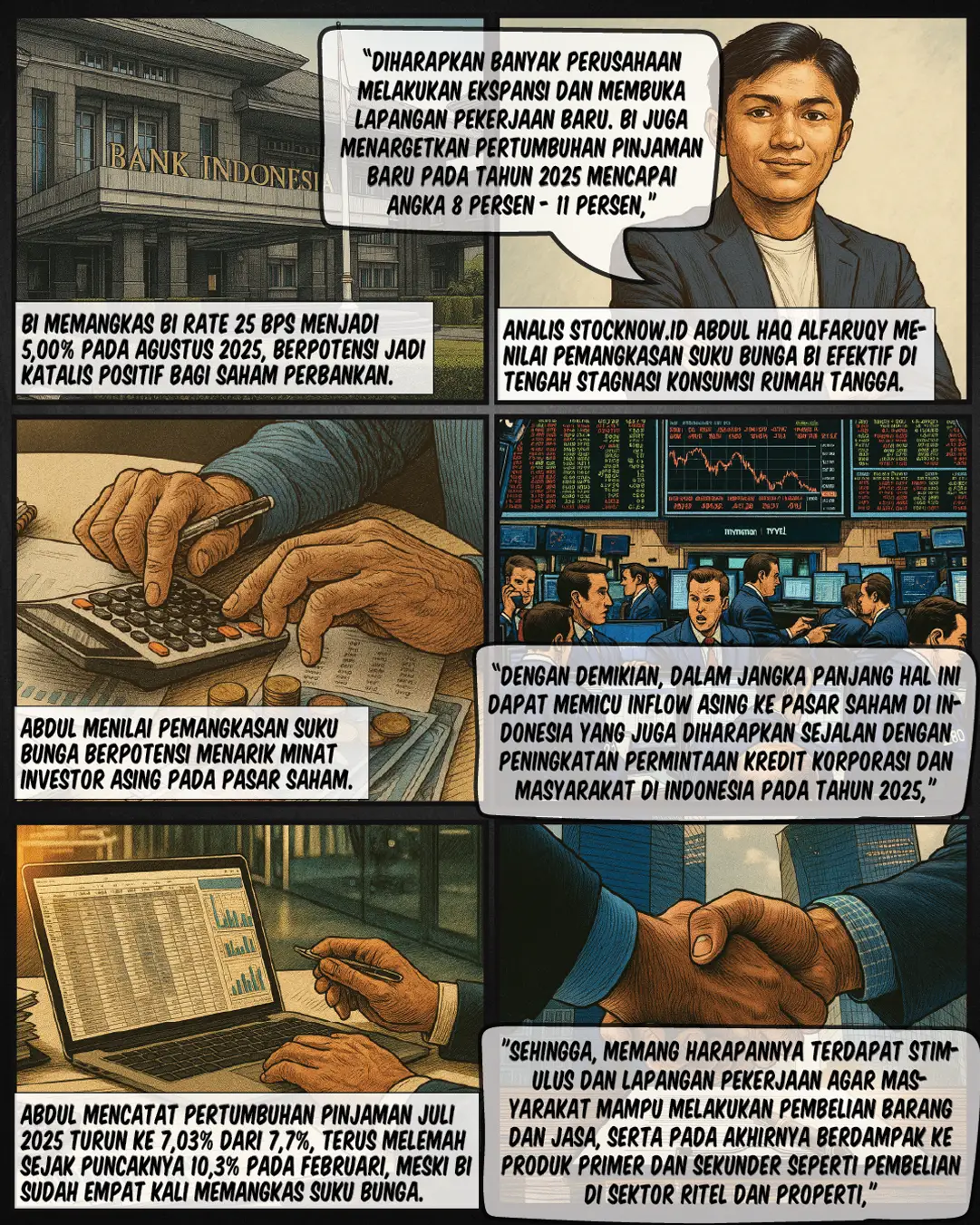 Bunga Turun, Saham Bank Naik!