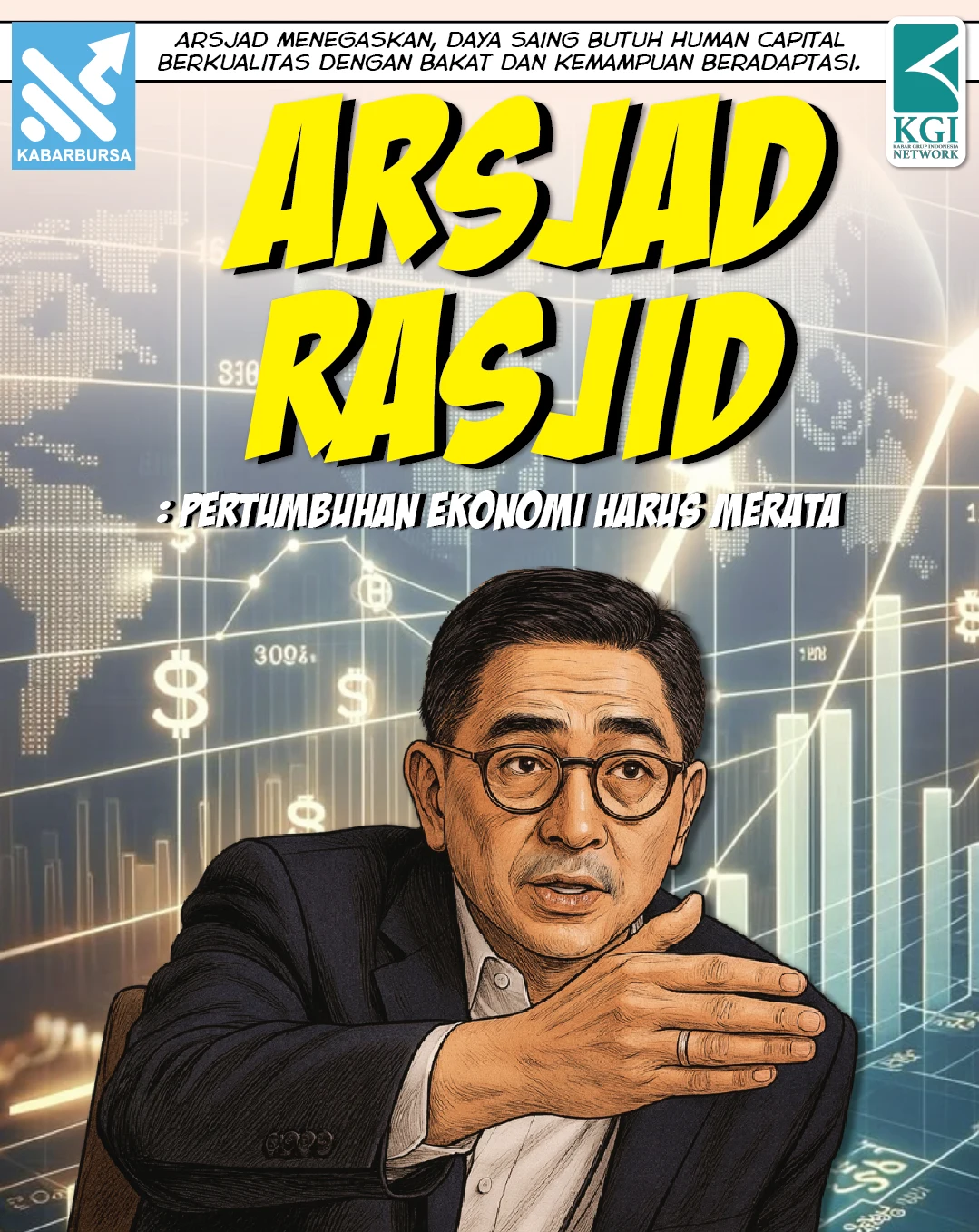 Arsjad Rasjid - Pertumbuhan Ekonomi Harus Merata