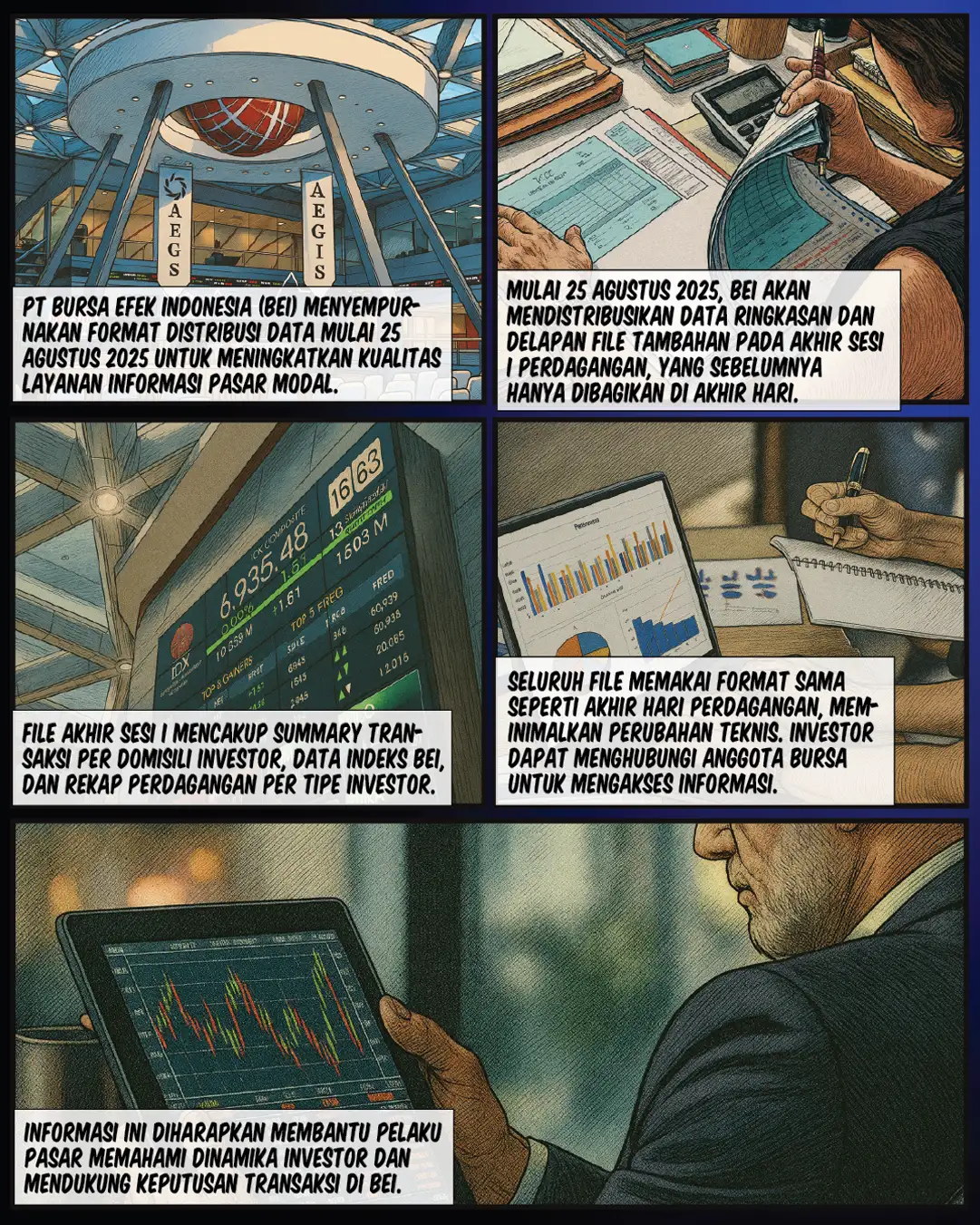 BEI Rilis Summary di Akhir Sesi I