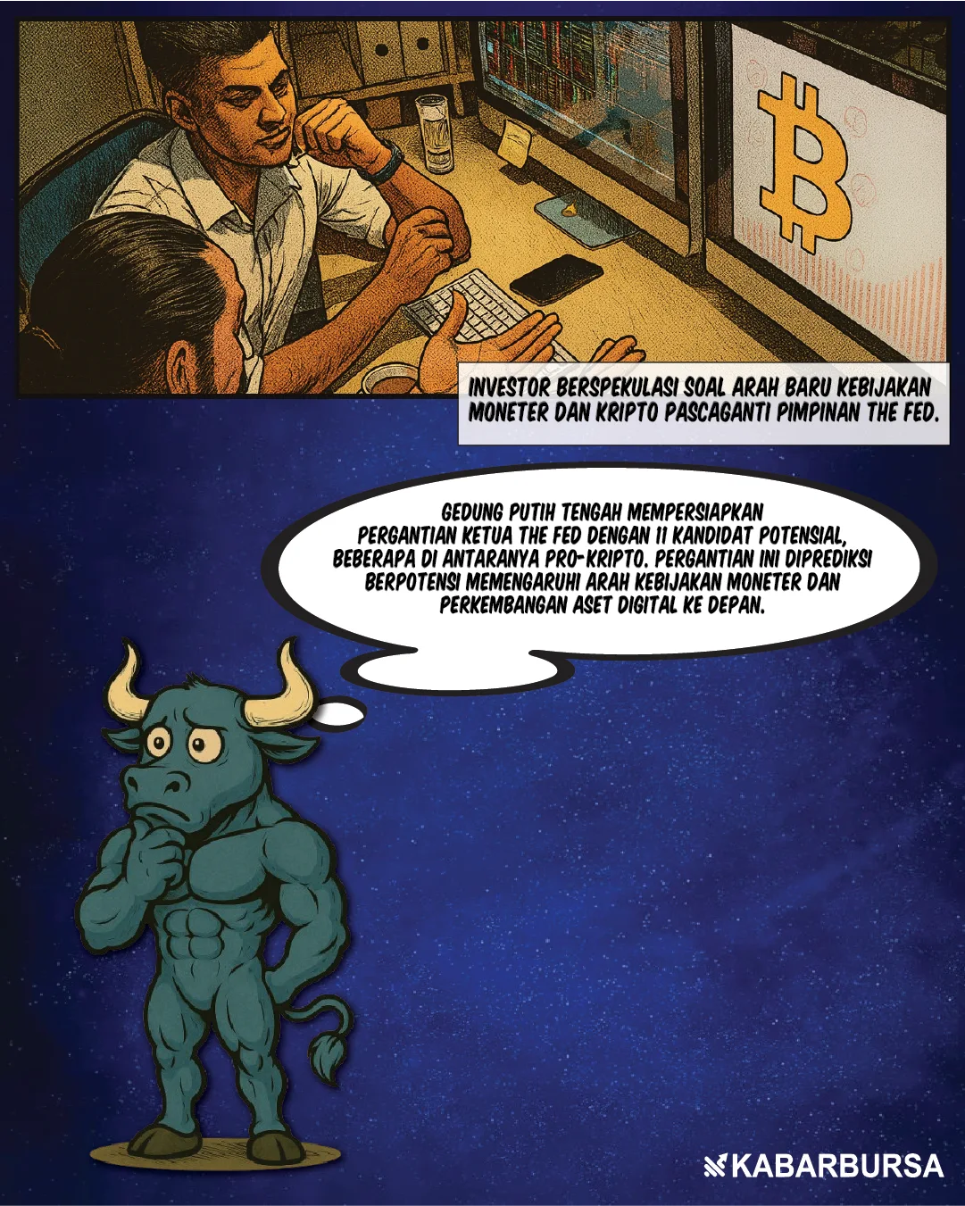 Trump Siapkan Pengganti Powell, The Fed Dekati Kripto?