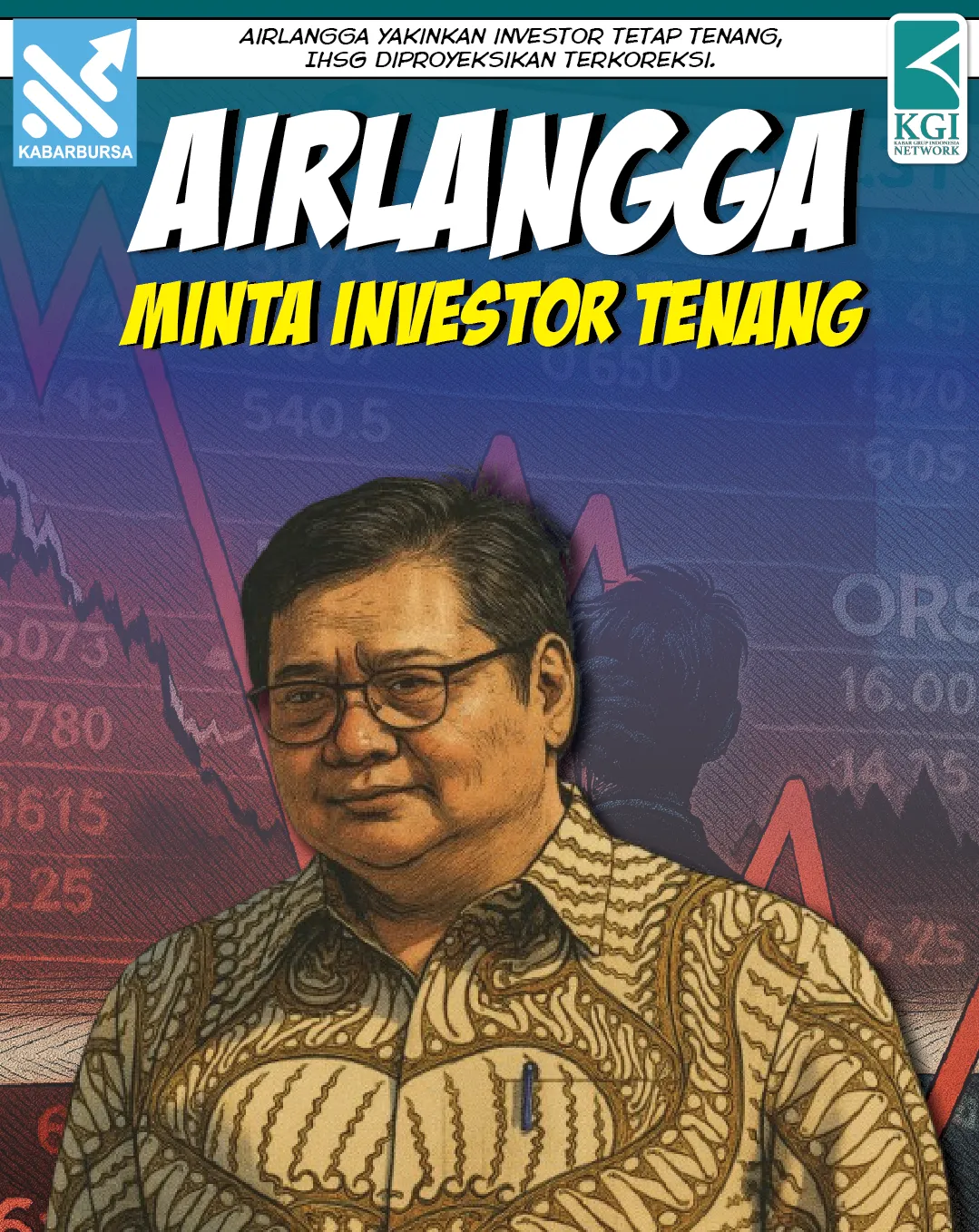 Airlangga Minta Investor Tenang