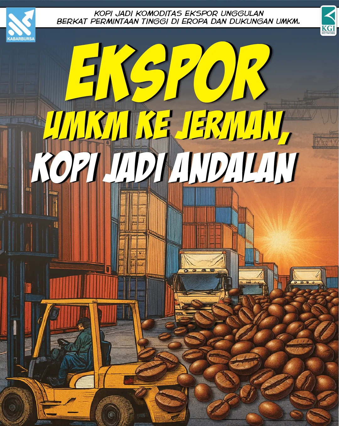 Ekspor UMKM ke Jerman, Kopi Jadi Andalan
