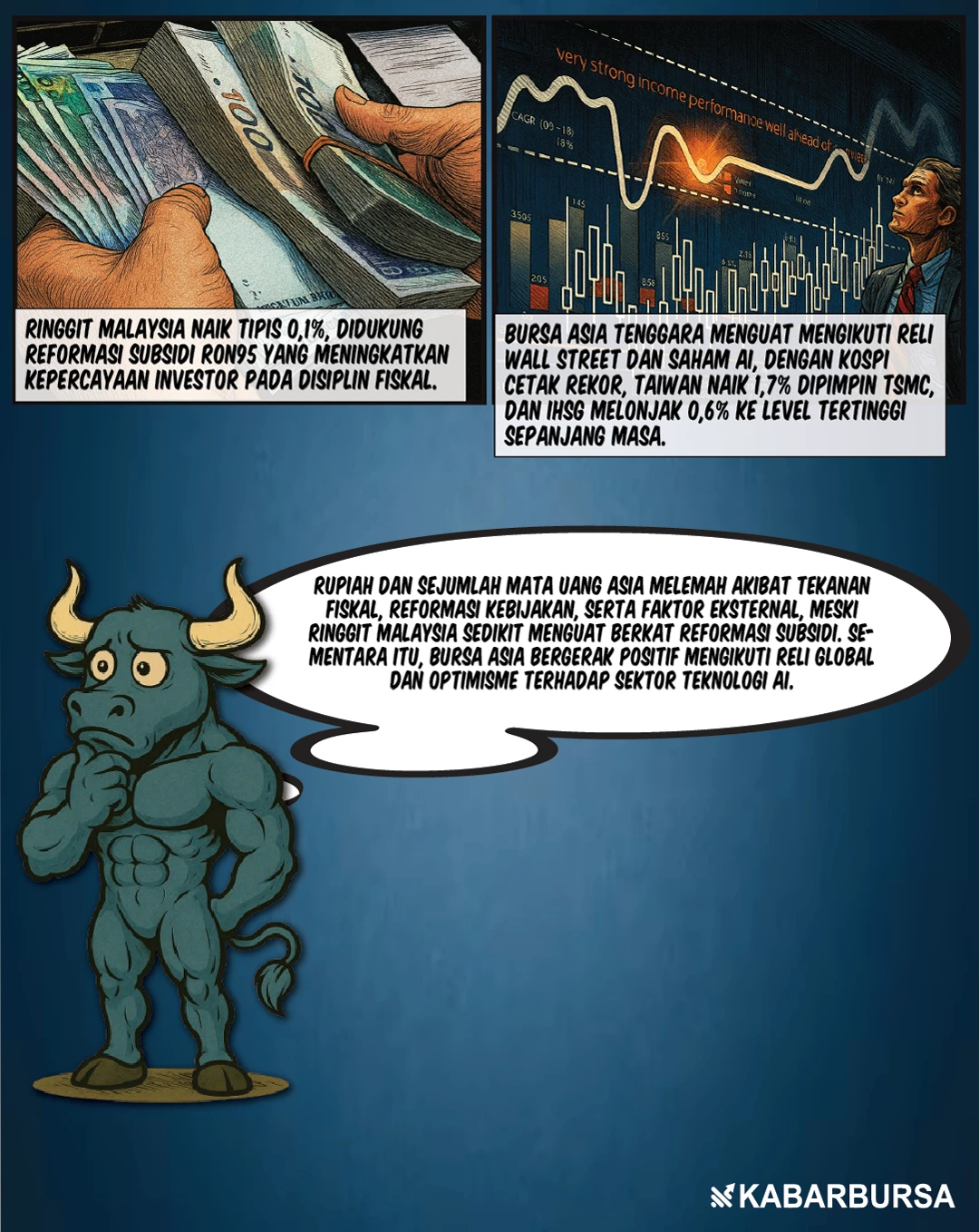 Rupiah Melemah, Defisit RAPBN Jadi Sorotan