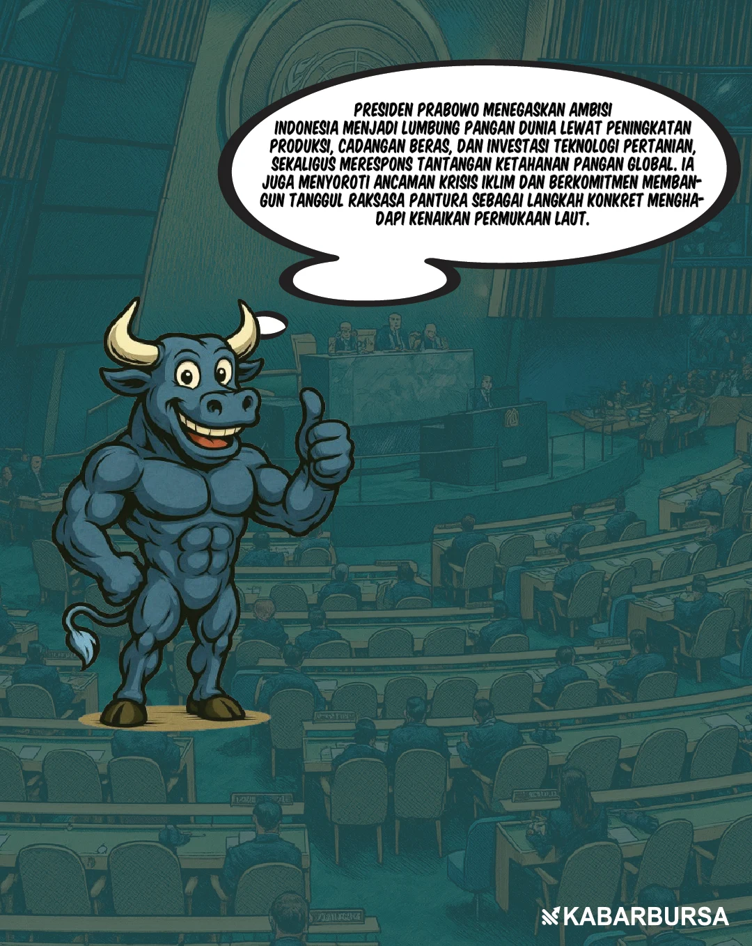 Prabowo Dorong Lumbung Pangan & Tanggul Raksasa