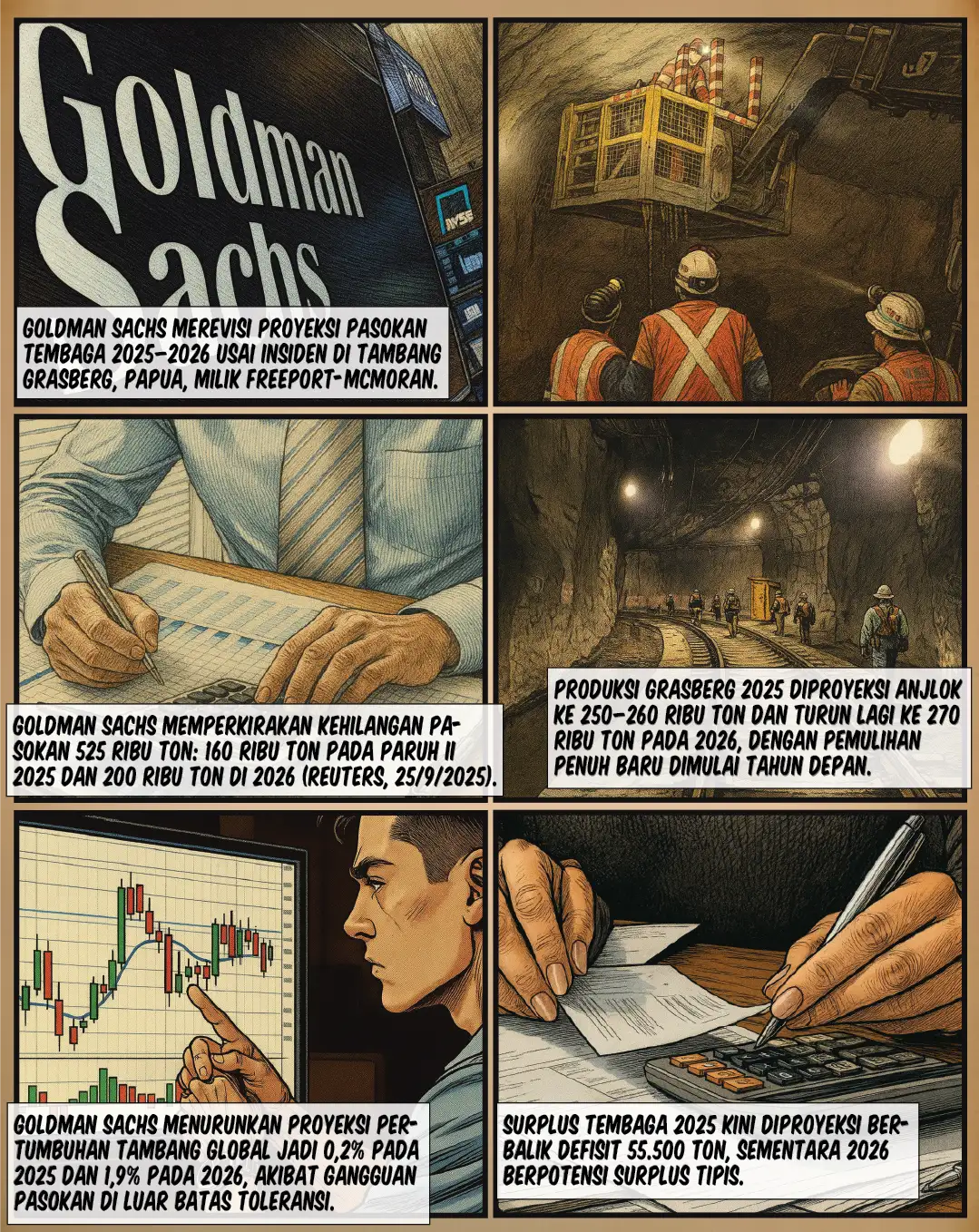 Krisis Tambang Tembaga RI Guncang Dunia