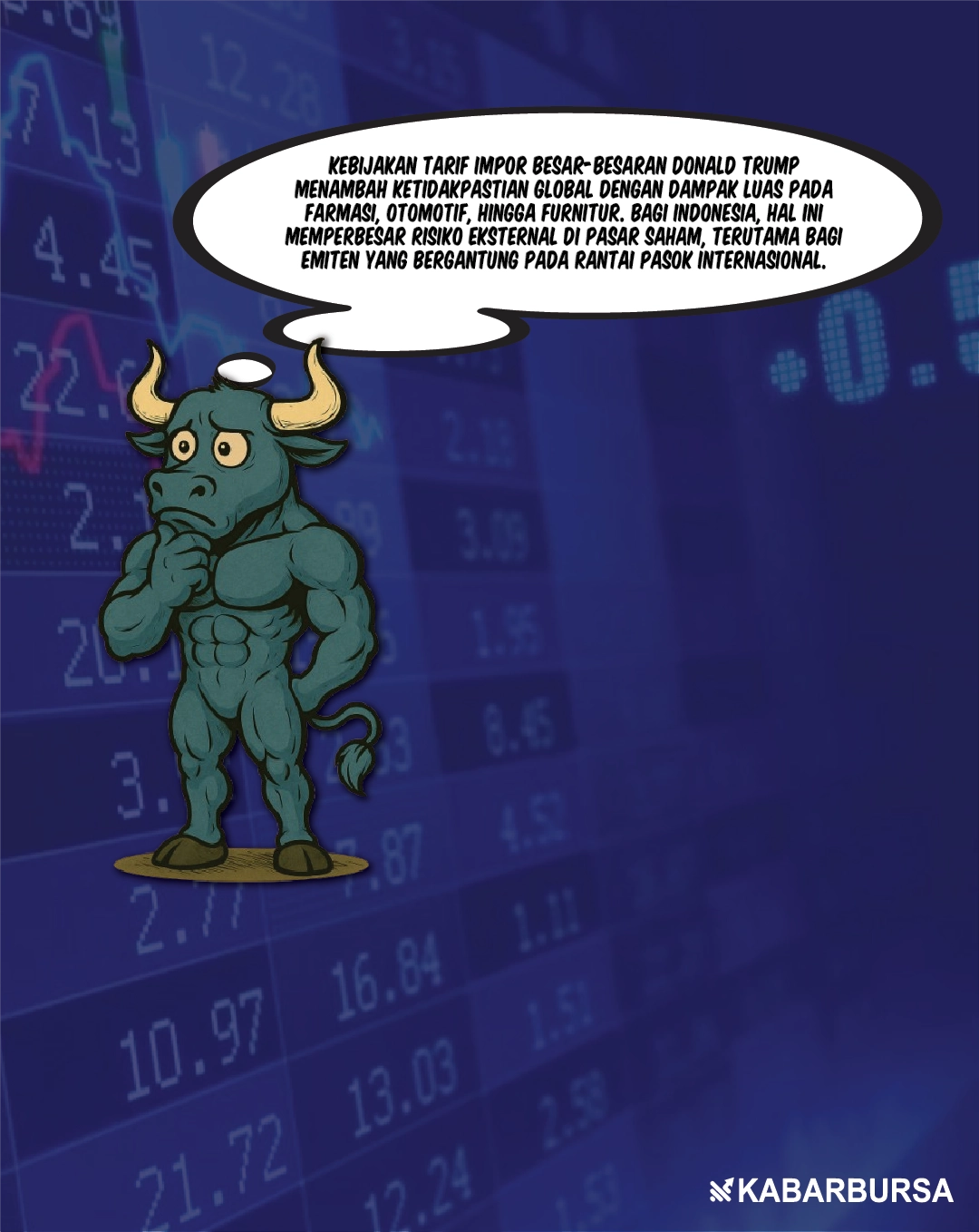 Tarif Obat 100% Trump, Inflasi Kian Berat