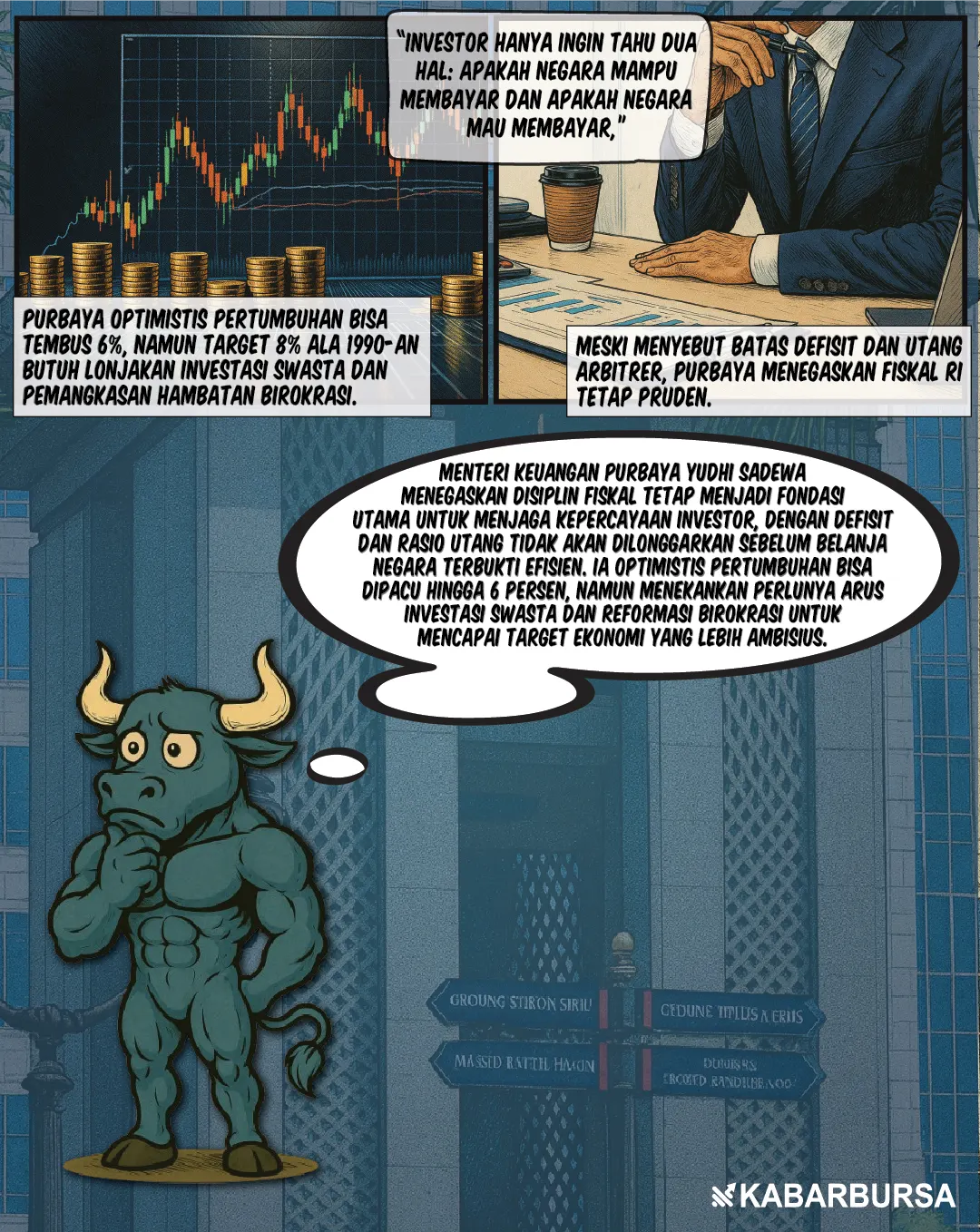 Purbaya: Defisit Lebar Sia-Sia Jika Belanja Tak Optimal