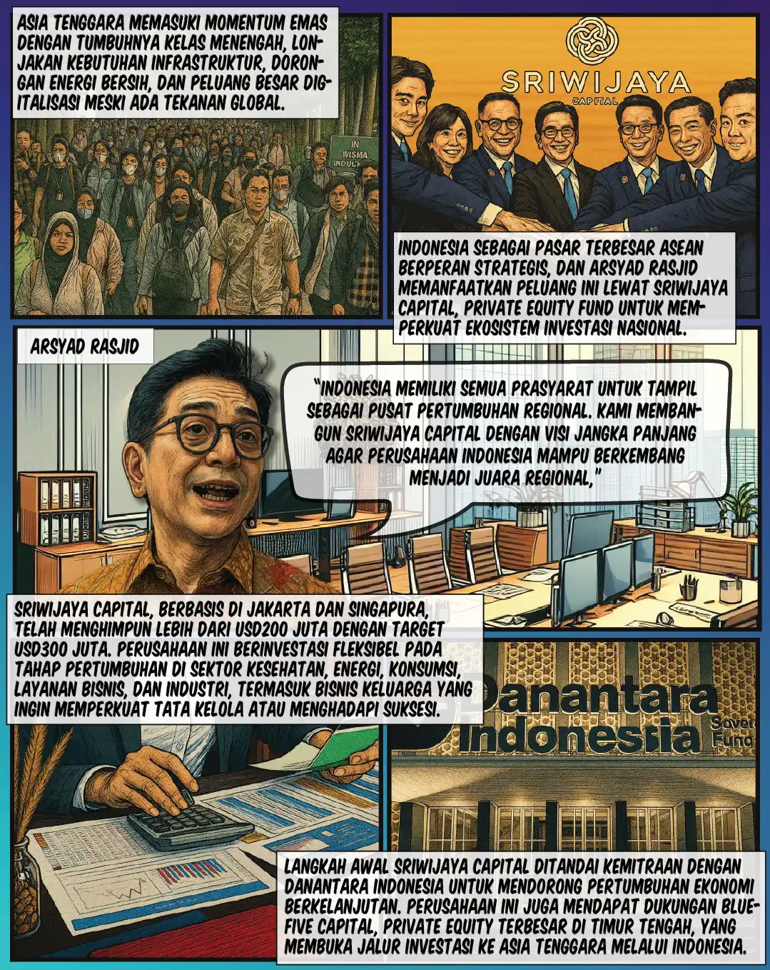 Arsjad Rasjid Luncurkan Private Equity Baru