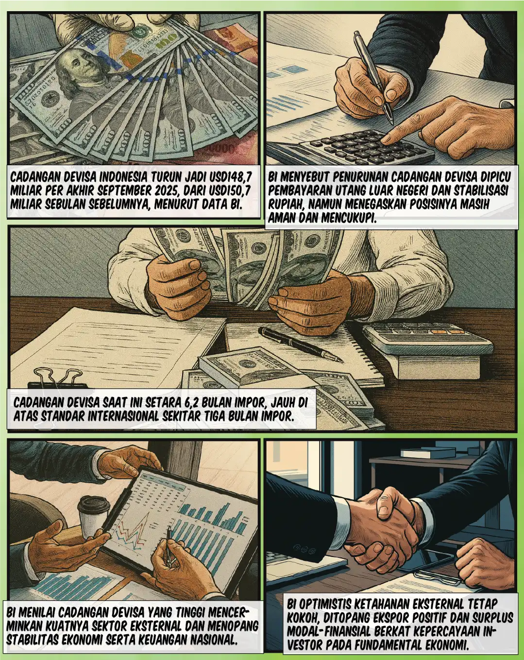 Cadev RI Turun, BI Tegaskan Ketahanan Eksternal Kuat