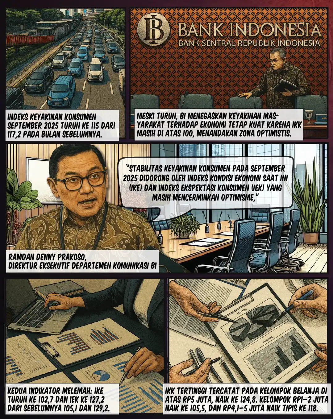 IKK Turun, Optimisme Masih Kuat