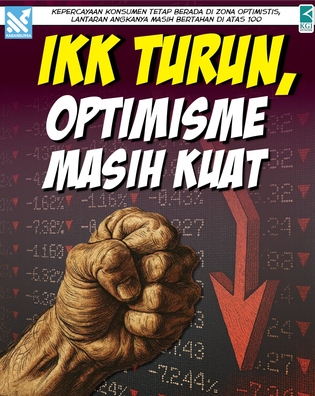 IKK Turun, Optimisme Masih Kuat