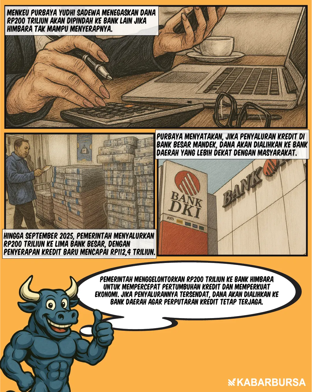 Penyaluran Kredit Seret, Optimisme Menkeu Diuji