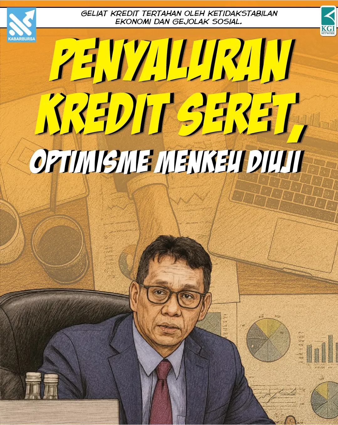 Penyaluran Kredit Seret, Optimisme Menkeu Diuji
