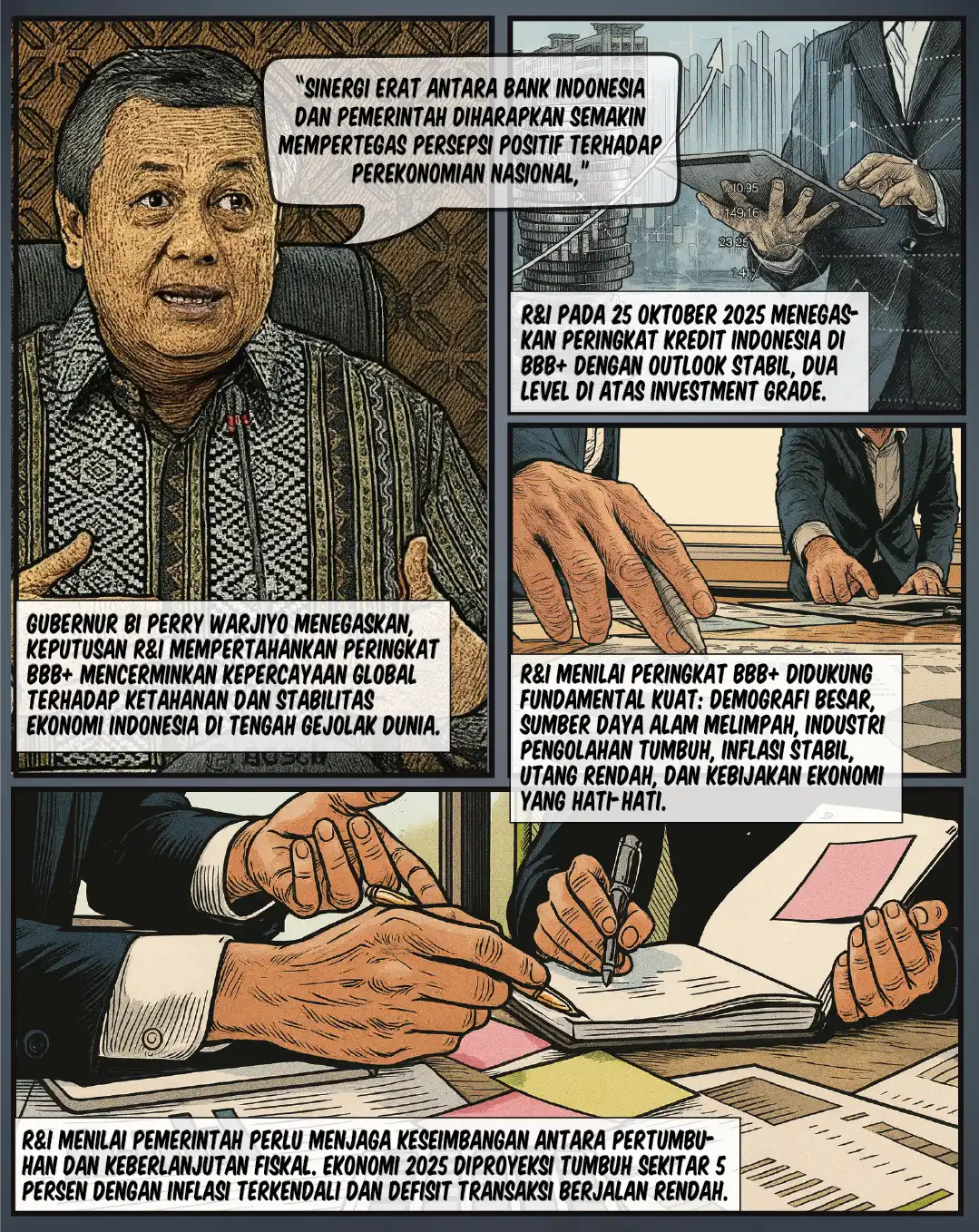 Peringkat BBB+ Indonesia Tetap Stabil