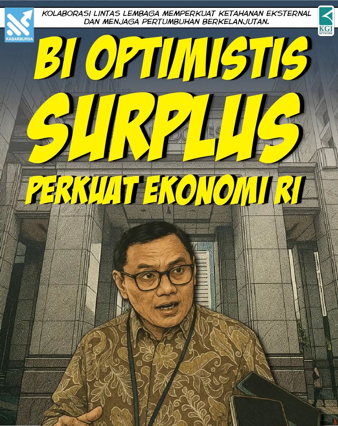 BI Optimistis Surplus Perkuat Ekonomi RI