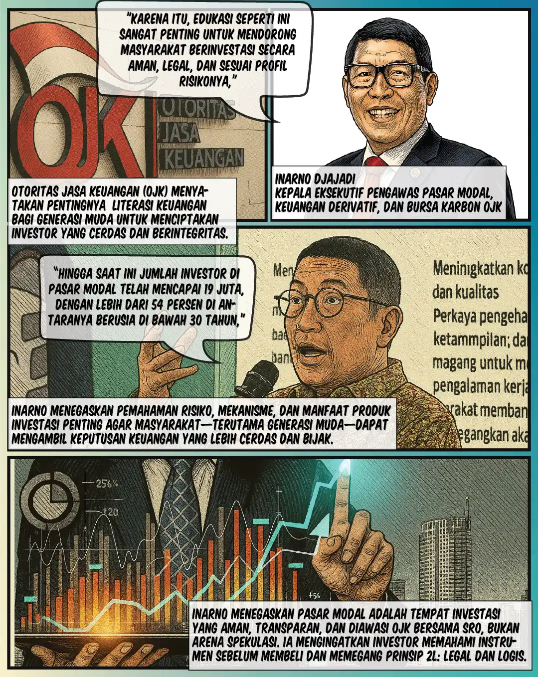 OJK - Literasi Keuangan Cegah Investasi Ilegal