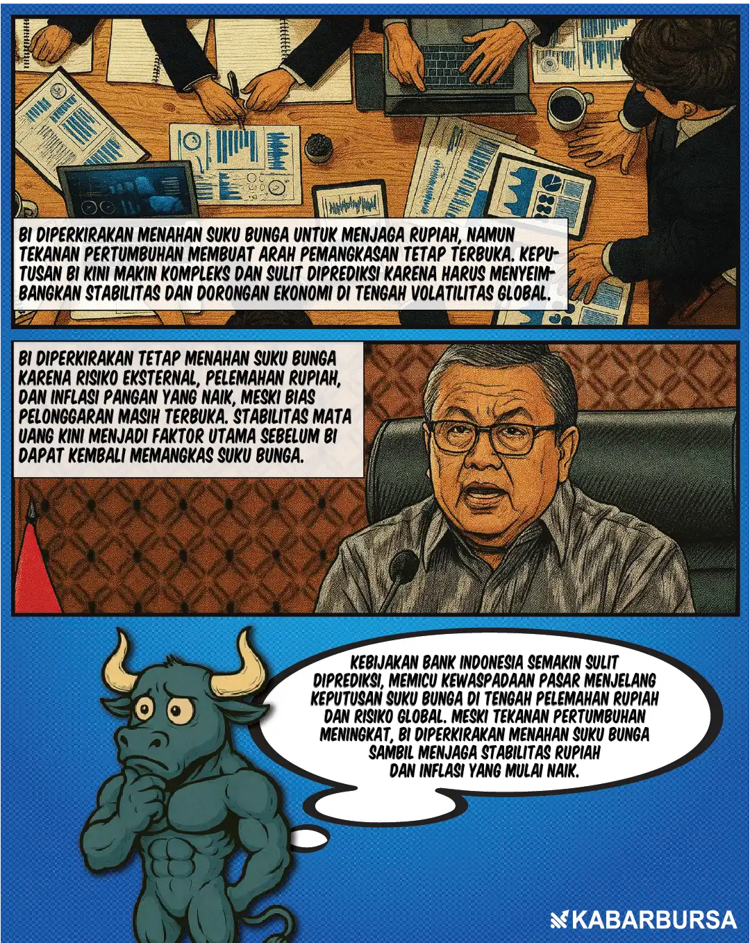 Keputusan BI Bikin Rupiah & Pasar Goyang