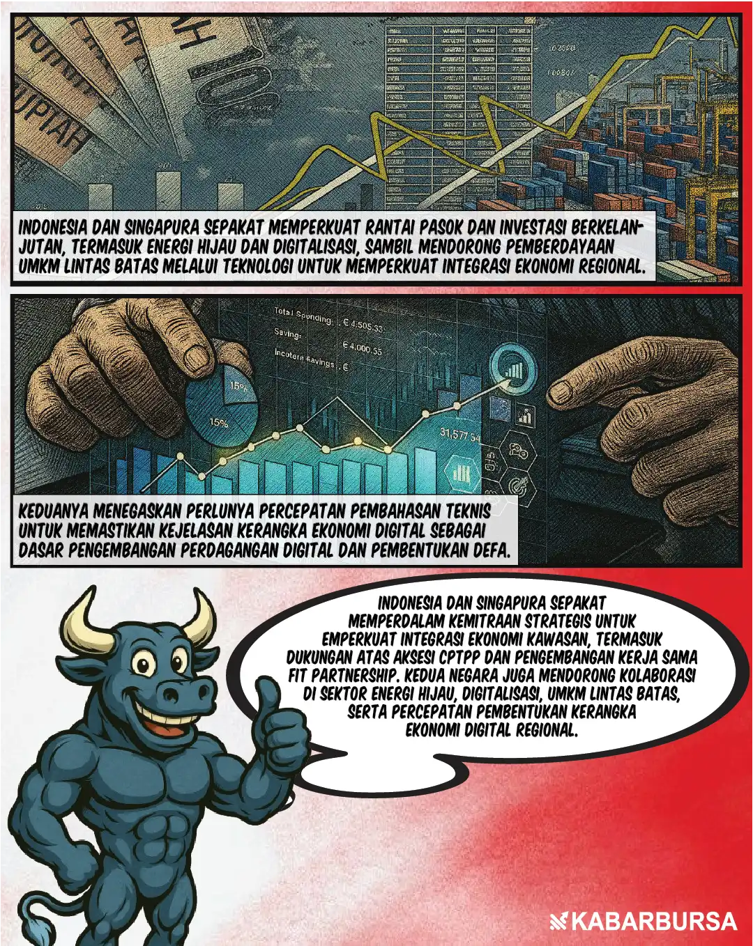 Indonesia–Singapura Perkuat Integrasi Ekonomi