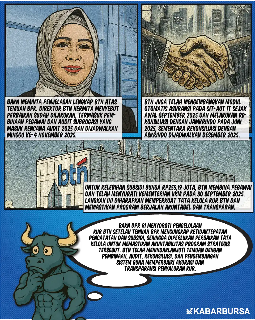 DPR Kritik BTN soal Kelebihan Subsidi dan Debitur KUR