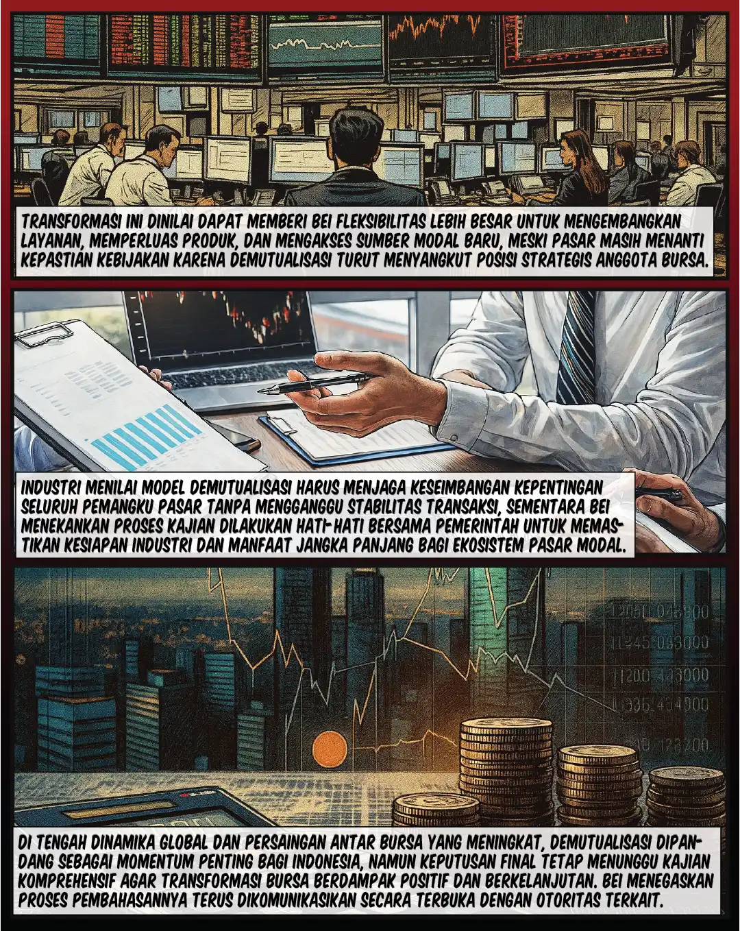 BEI Kaji Demutualisasi, Dampaknya ke Pasar