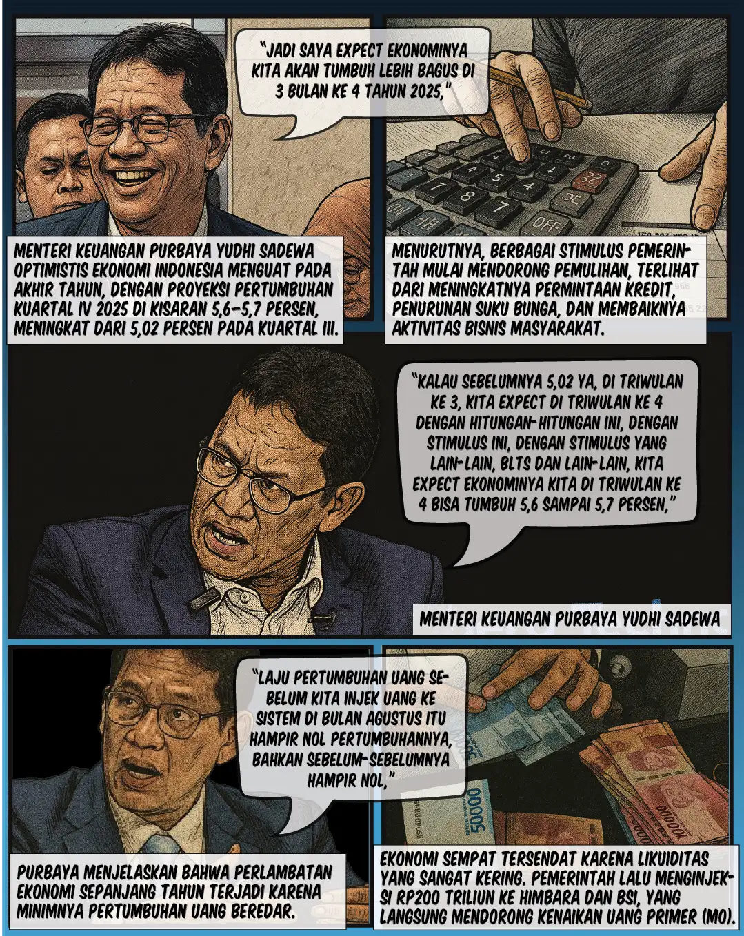 Mengapa Purbaya Optimistis Ekonomi RI 5,7%?