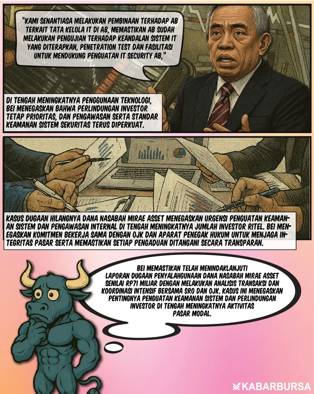 Dana Nasabah Hilang Rp71 Miliar, Respons BEI