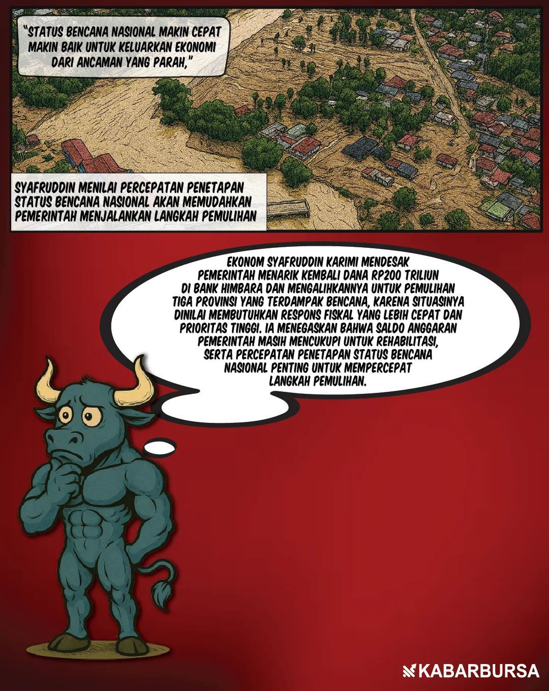 Purbaya Diminta Tarik Rp200 T Demi Pemulihan Bencana