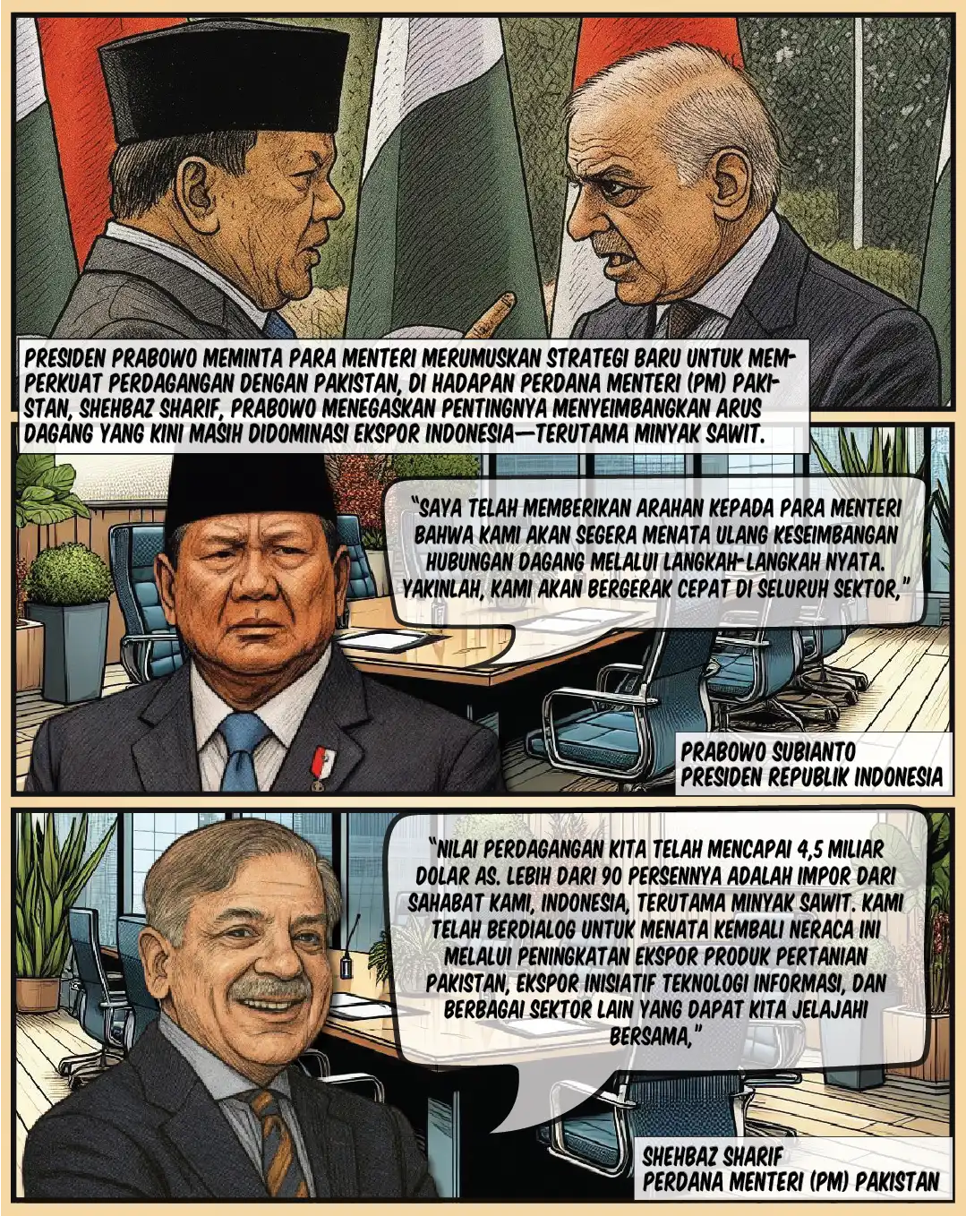 RI–Pakistan Sepakat Tata Ulang Arah Dagang