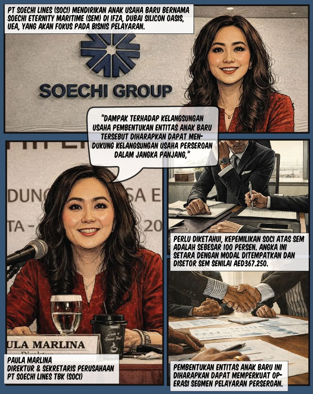 SOCI Dirikan Anak Usaha di Dubai