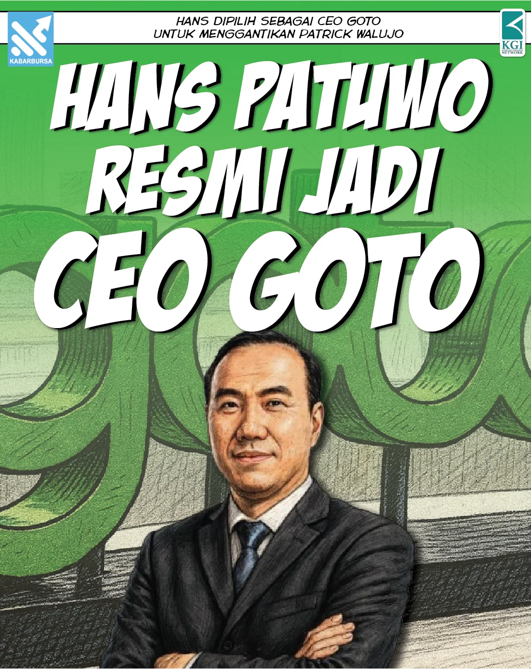 Hans Patuwo Resmi Jadi CEO GOTO