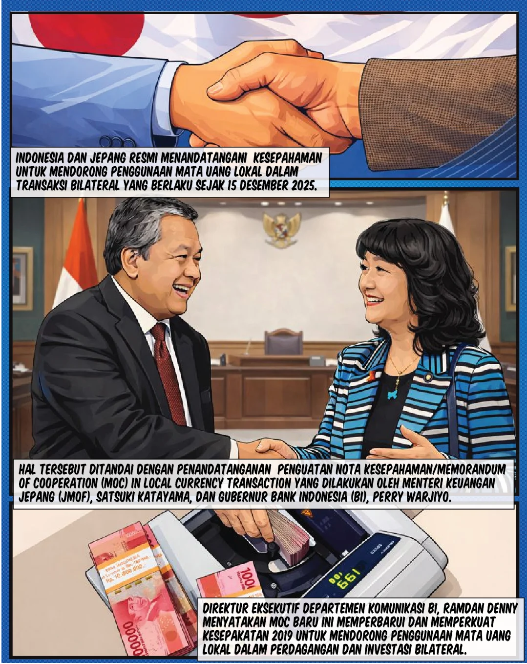 RI–Jepang Perkuat Penggunaan Mata Uang Lokal