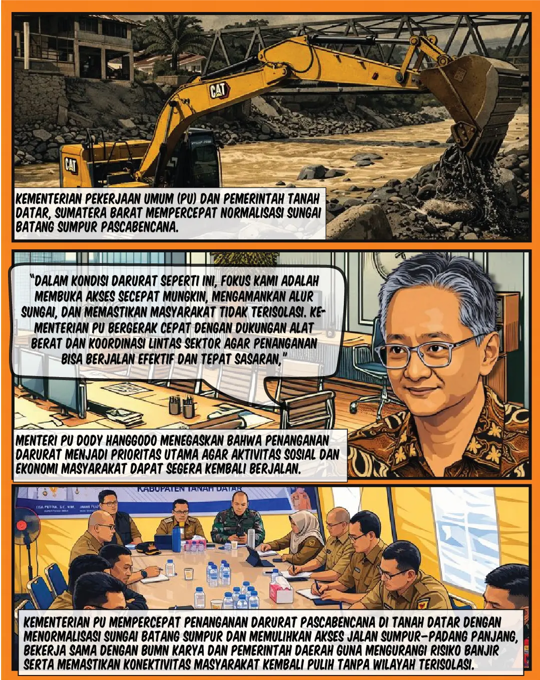 Normalisasi Batang Sumpur Dipercepat