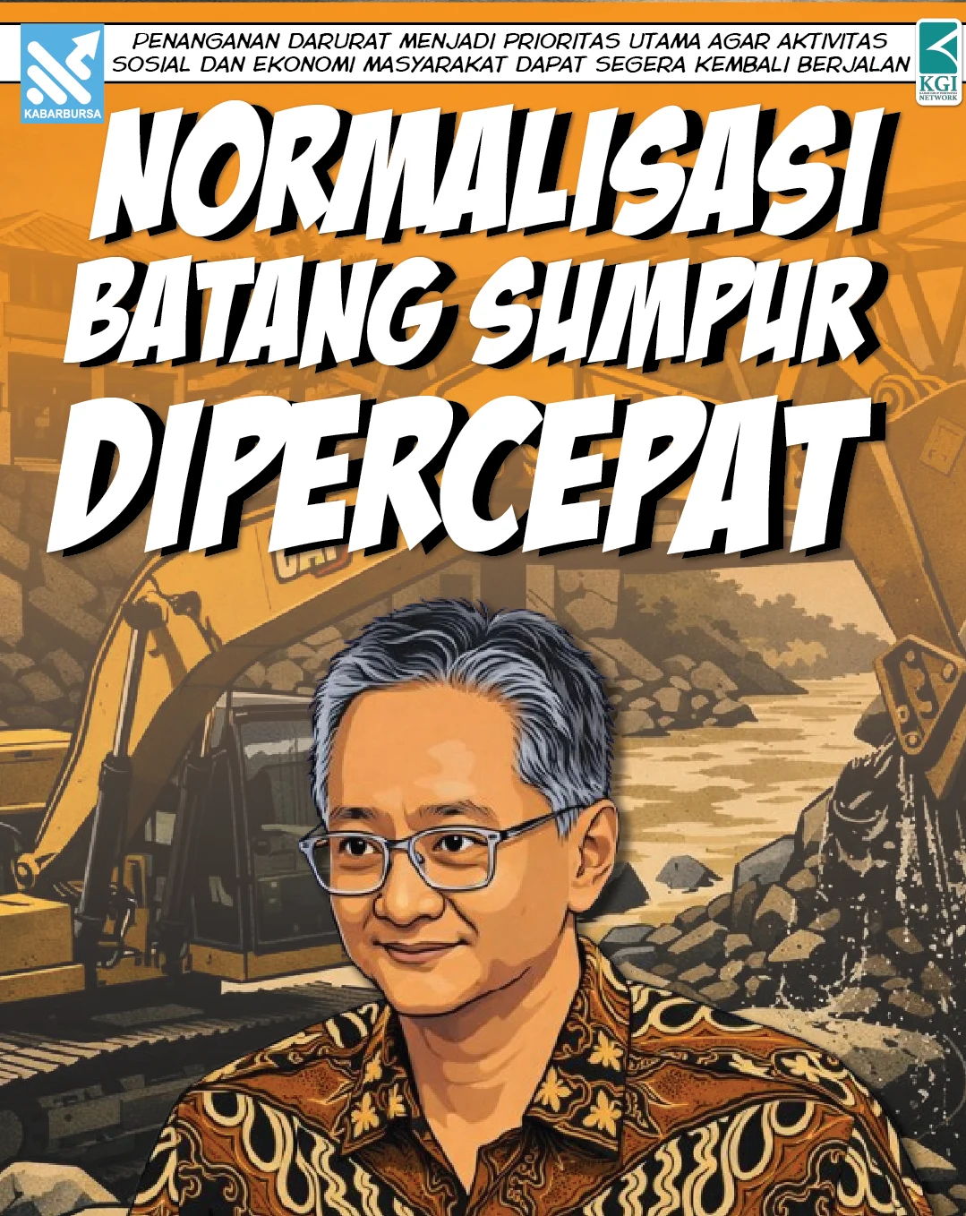 Normalisasi Batang Sumpur Dipercepat