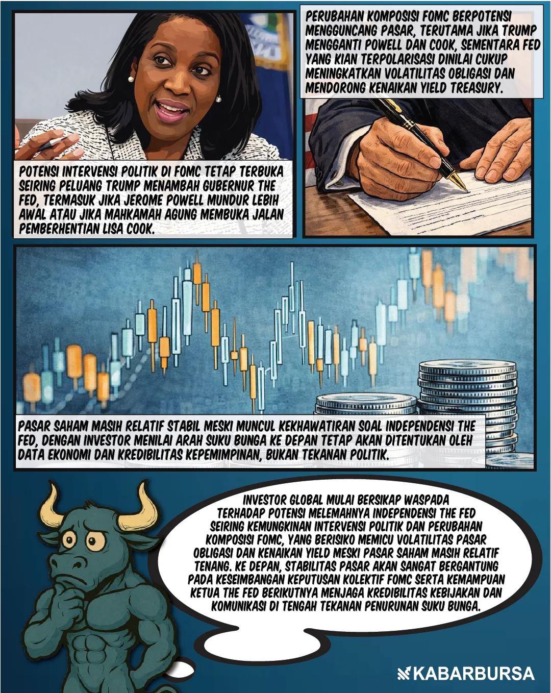 Trump dan Arah Suku Bunga The Fed