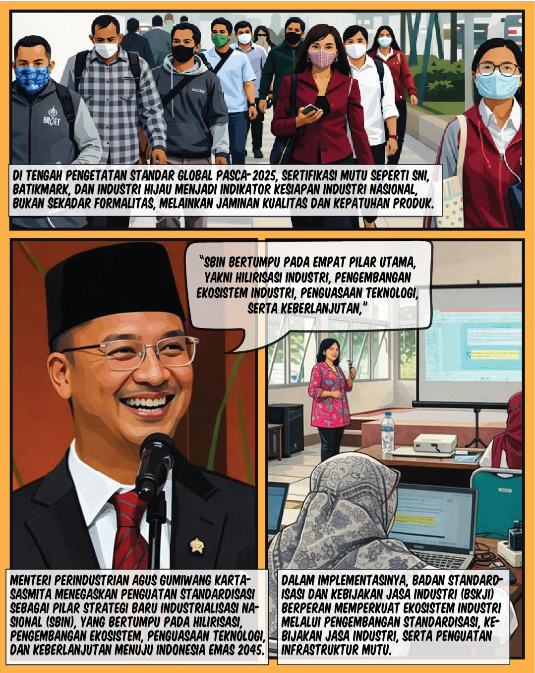 Sertifikasi Hadapi Standar Global