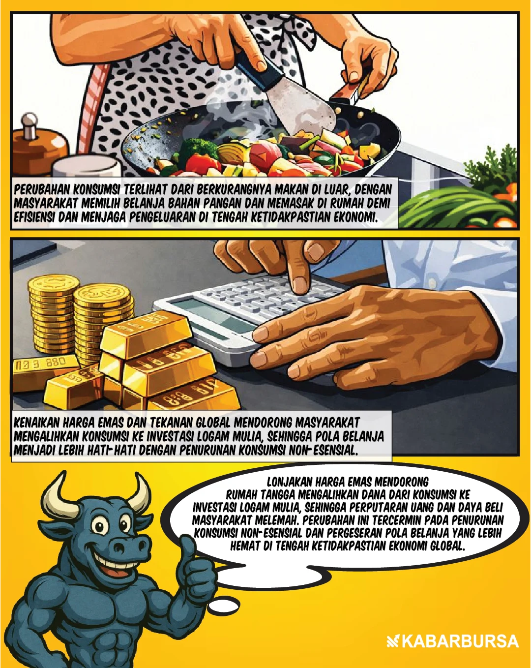 Dampak Lonjakan Harga Emas 2025