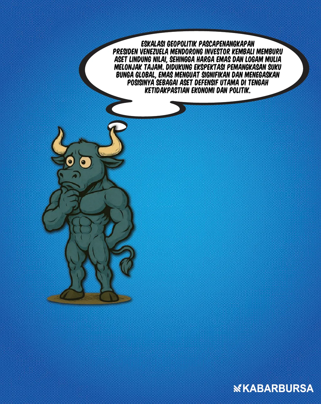 Maduro Ditangkap, Emas–Perak Melonjak