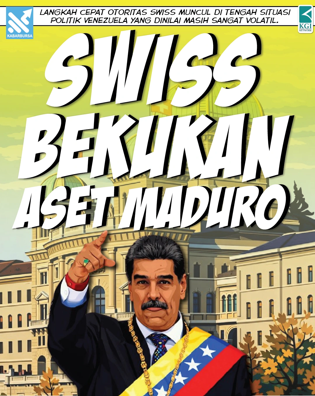 Swiss Bekukan Aset Maduro