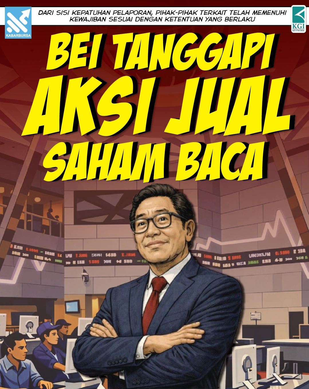 BEI Tanggapi Aksi Jual Saham BACA