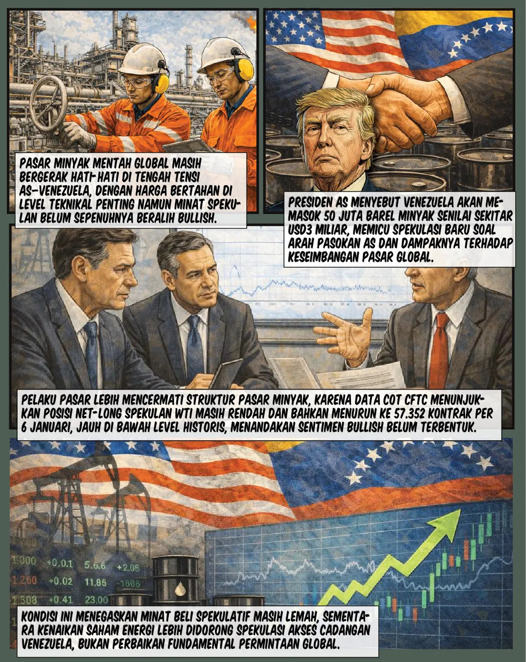 Minyak Global Masih Ragu