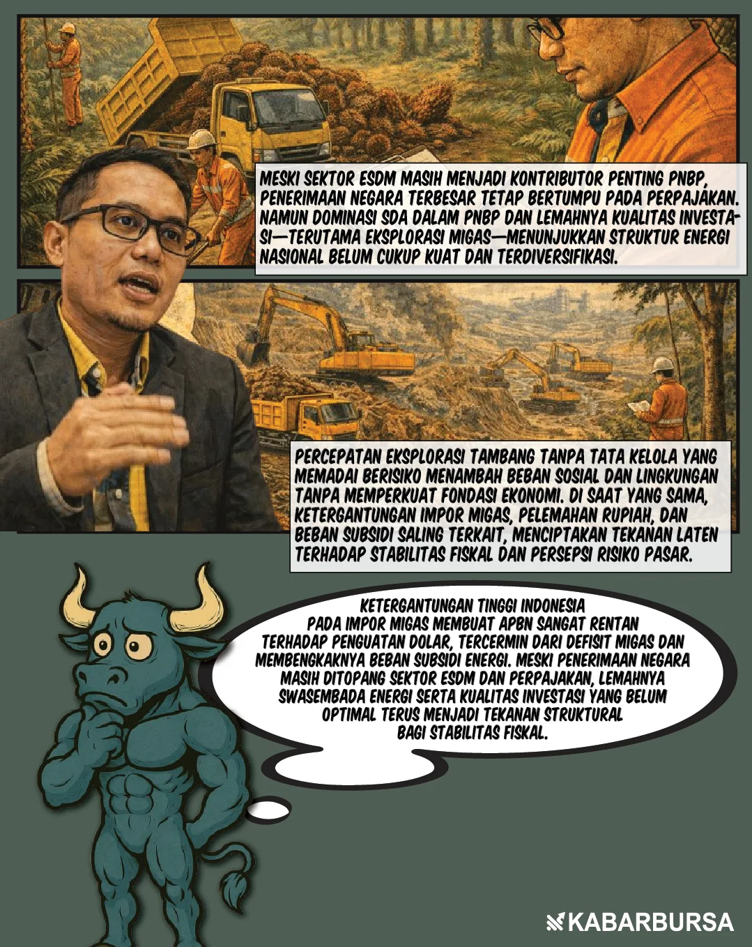 Rupiah Tertekan, Impor Energi Bebani Fiskal