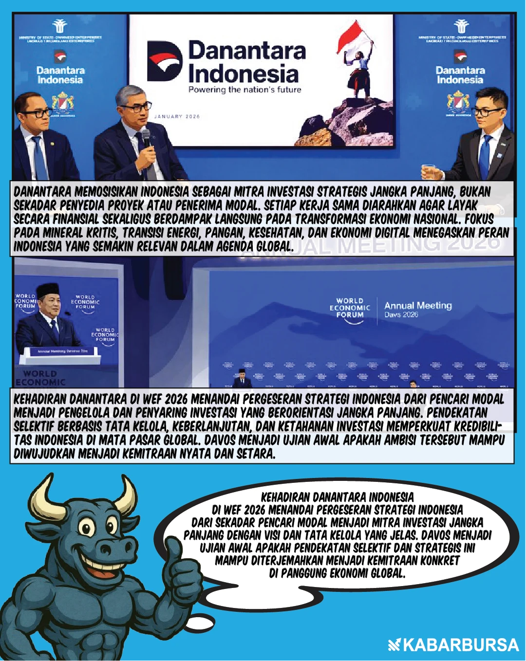 Danantara di Panggung WEF Davos