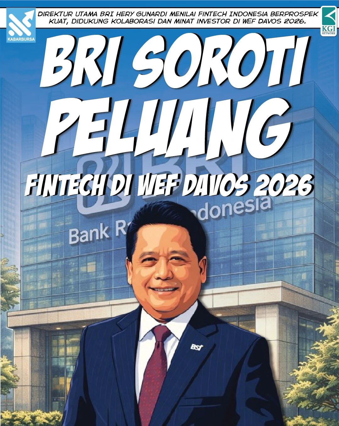 BRI Soroti Peluang Fintech di WEF Davos 2026